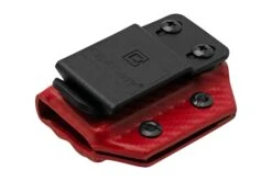 Clip And Carry Kydex Sheath Victorinox SwissTool, Carbon Fiber Red VSTOOL-CF-RED Funda De Cinturón -Tienda De Cuchillos CAVSTOOL CF RED 03 clipandcarry