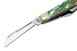 Case Small Congress 12026 Smooth Abalone, Navaja Con Velvet Box -Tienda De Cuchillos CE12026 03 case