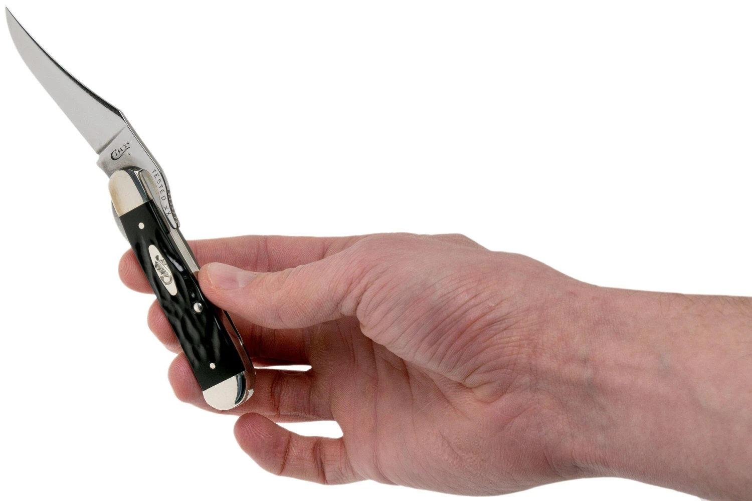 Case Russlock Rough Black Synthetic, 18224, 61953L SS Navaja 7 Case Russlock Rough Black Synthetic, 18224, 61953L SS Navaja - Imagen 7