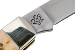 Case Large Stockman Amber Jigged Bone, 00204, 6375 CV Navaja -Tienda De Cuchillos CE204 05 case ce204 05