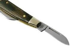 Case Small Congress 23477 Green And Black Micarta, Navaja -Tienda De Cuchillos CE23477 04 case