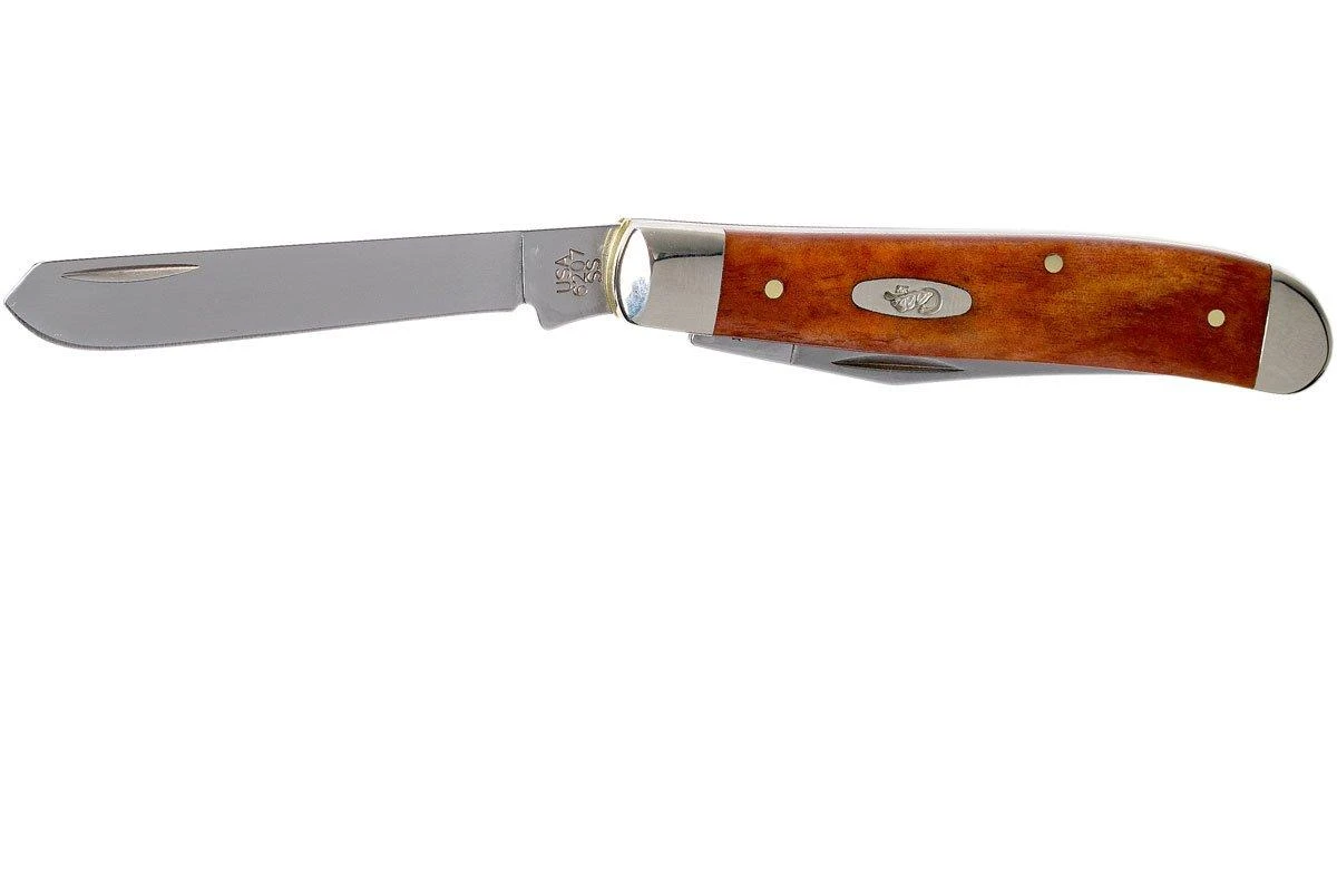 Case Mini Trapper Smooth Chestnut Bone, 28700, 6207 SS Navaja 3 Case Mini Trapper Smooth Chestnut Bone, 28700, 6207 SS Navaja - Imagen 3