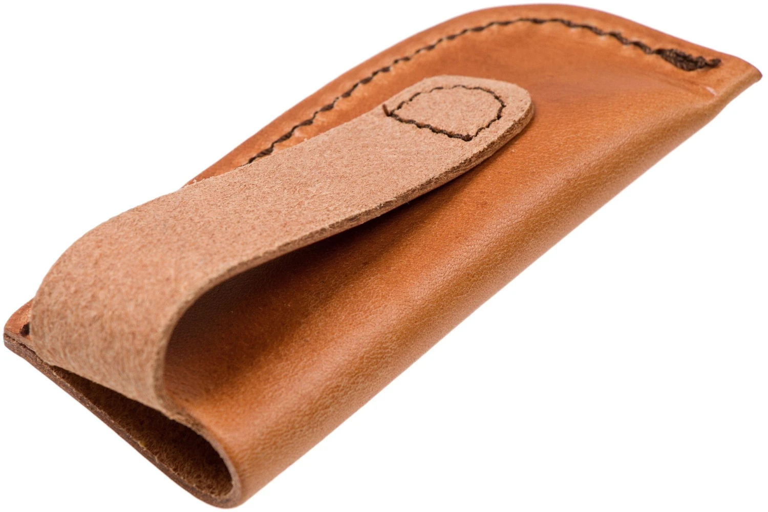 Case Large Brown Leather Sheath 50289 Open Top Funda De Cinturón 2 Case Large Brown Leather Sheath 50289 Open Top Funda De Cinturón - Imagen 2