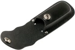 Case Leather Sheath Medium Job Logo 52226 Black Funda De Cuero -Tienda De Cuchillos CE52236 03 case