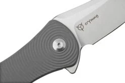 Civivi Synergy 4 C21018B-2 Gray G10, Nitro-V Blade, Satin, Navaja, Diseño De Jim O'Young -Tienda De Cuchillos CIC21018B 2 05 civivi