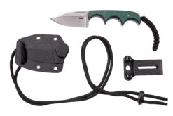 CRKT Minimalist Spear Point, Green Black, Cuchillo De Cuello, Diseño Alan Folts 13 CRKT Minimalist Spear Point, Green Black, Cuchillo De Cuello, Diseño Alan Folts -Tienda De Cuchillos CK 2396 07 crkt