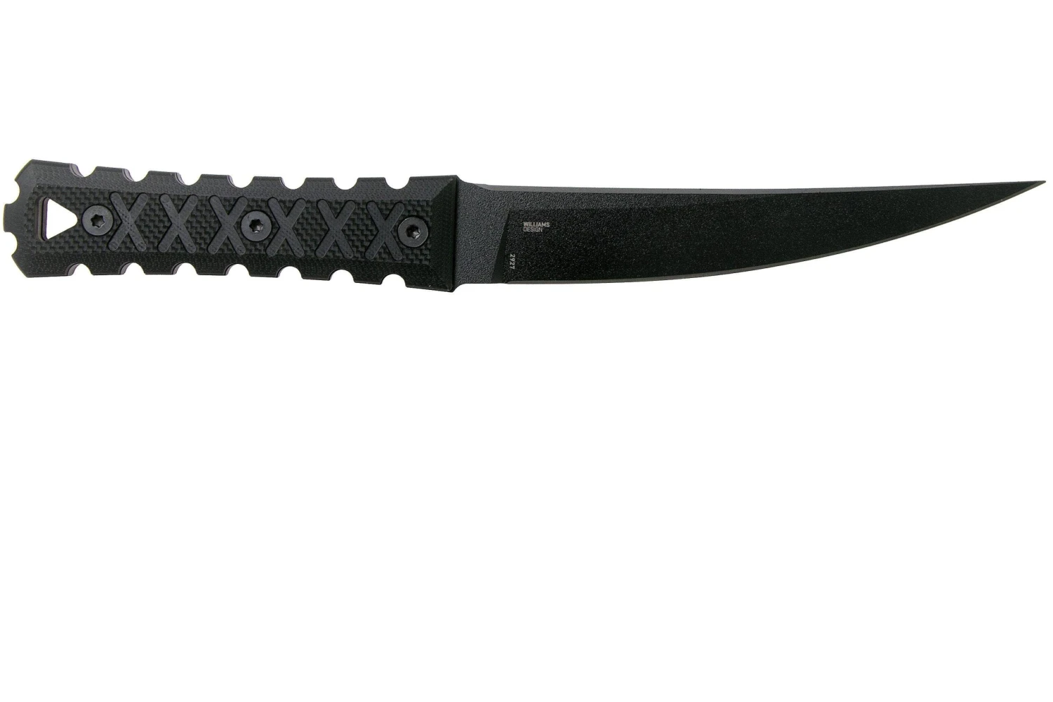 CRKT HZ6 Black 2927 Cuchillo Fijo, James Williams Design 2 CRKT HZ6 Black 2927 Cuchillo Fijo, James Williams Design - Imagen 2