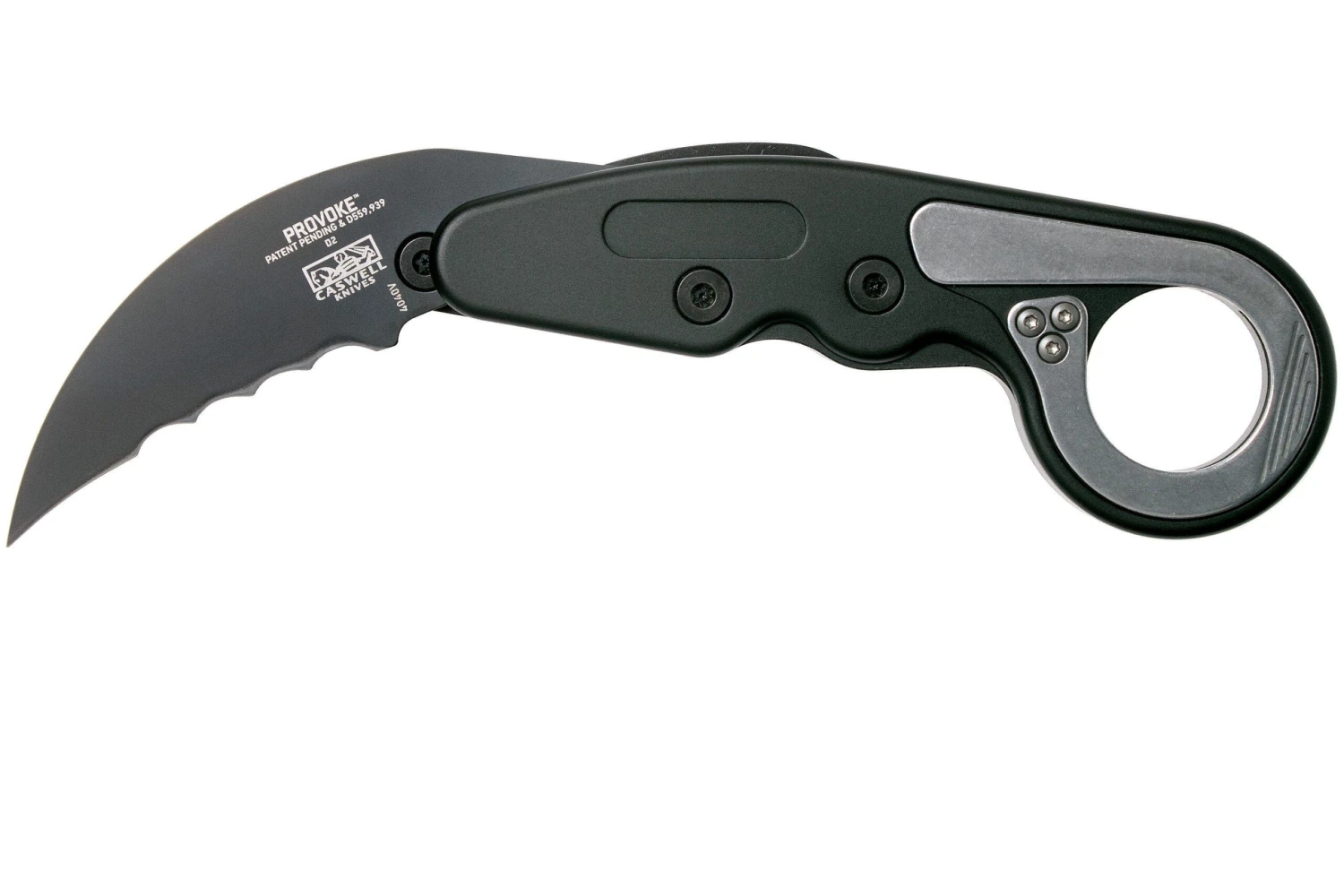 CRKT Provoke 4040V Serrated Kinematic Karambit Navaja, Joe Caswell Design 1 CRKT Provoke 4040V Serrated Kinematic Karambit Navaja, Joe Caswell Design