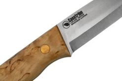 Casström Woodsman Knife Curly Birch, Sleipner Scandi Grind 10804 10 Casström Woodsman Knife Curly Birch, Sleipner Scandi Grind 10804 -Tienda De Cuchillos CM10804 05 casstrom cm10804 05