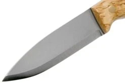 Casström No. 10 Swedish Forest Knife Curly Birch, 14C28N Scandi Grind 13128 Con Yesquero -Tienda De Cuchillos CM13128 03 casstrom