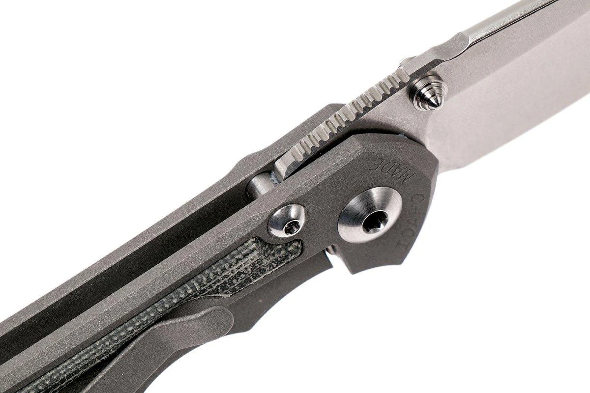 Chris Reeve Small Inkosi Insingo Black Micarta Inlays SIN-1028 Navaja 6 Chris Reeve Small Inkosi Insingo Black Micarta Inlays SIN-1028 Navaja - Imagen 6