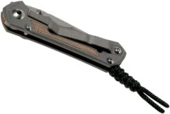 Chris Reeve Small Inkosi Tanto Natural Micarta Inlays SIN-1046 Navaja -Tienda De Cuchillos CRSIN 1046 04 chris reeve knives