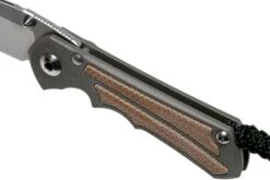 Chris Reeve Small Inkosi Tanto Natural Micarta Inlays SIN-1046 Navaja -Tienda De Cuchillos CRSIN 1046 07 chris reeve knives