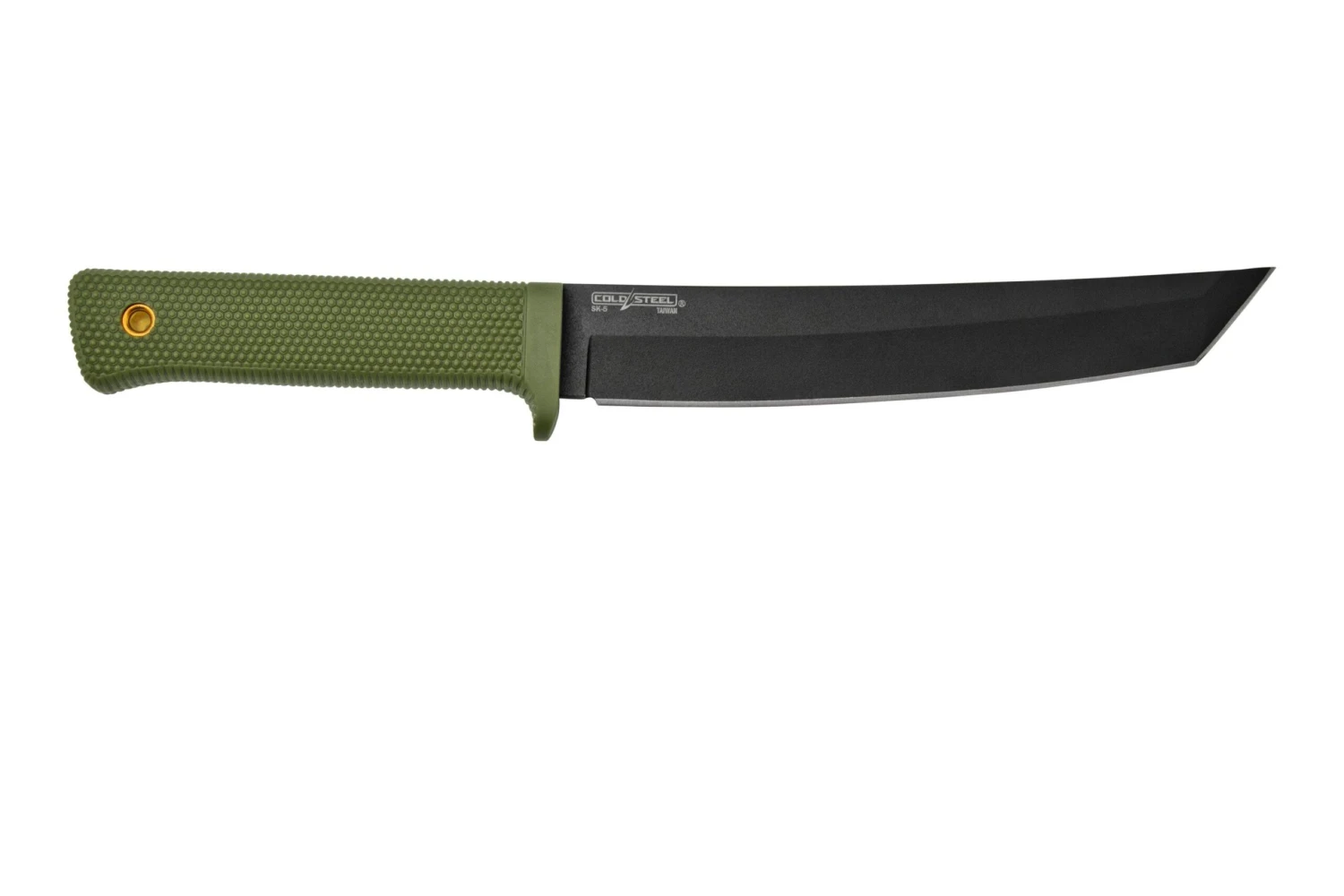 Cold Steel Recon Tanto SK5 49LRTODBK OD-verde, Negro, Cuchillo Fijo 2 Cold Steel Recon Tanto SK5 49LRTODBK OD-verde, Negro, Cuchillo Fijo - Imagen 2