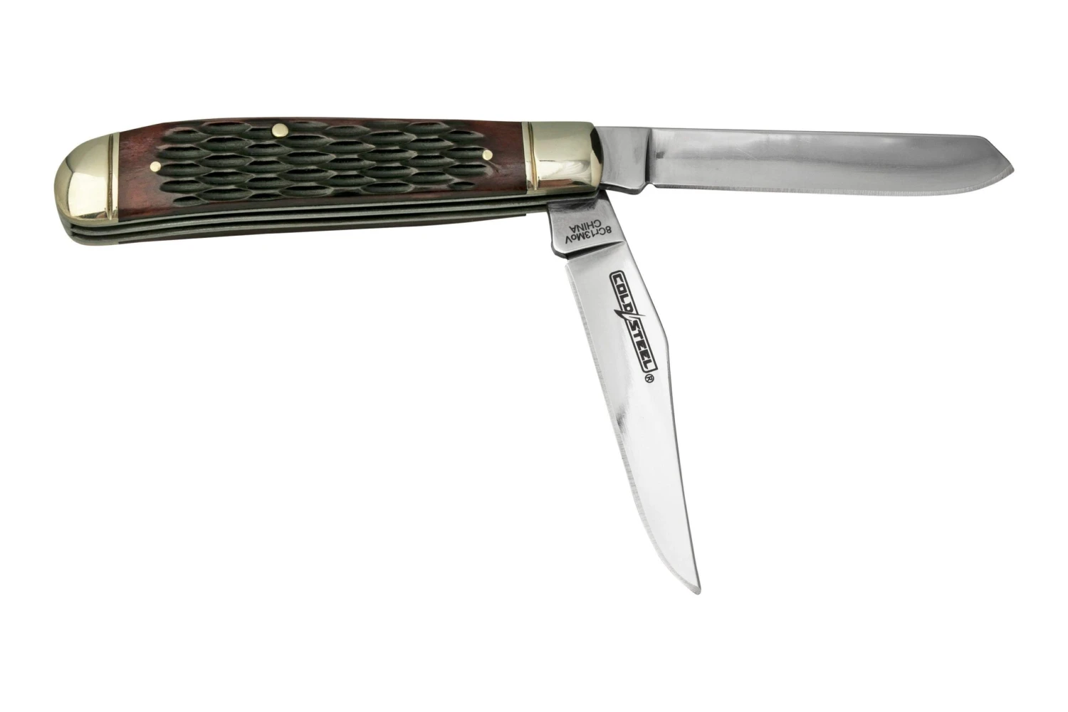 Cold Steel Mini Trapper FL-MTRPR-J Jigged Brown Bone, Navaja 2 Cold Steel Mini Trapper FL-MTRPR-J Jigged Brown Bone, Navaja - Imagen 2