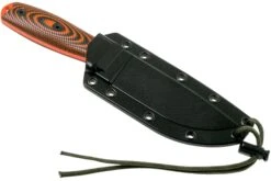 ESEE Model 4 Orange Blade 3D Orange-Black G10 Cuchillo De Supervivencia 4POR-006 Funda Negra + Clip Para Cinturón -Tienda De Cuchillos EE 4POR 006 06 esee knives