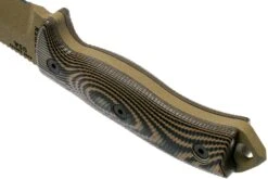 ESEE Model 5 Dark Earth Blade 3D Coyote-Black G10 Cuchillo De Supervivencia 5PDE-005 Funda De Kydex + Clip Plate -Tienda De Cuchillos EE 5PDE 005 04 esee knives