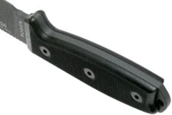 ESEE Model 4 Tactical Gunsmoke, Black Handle 4P-TG-B Con Funda + Clip -Tienda De Cuchillos EE ESEE 4P TGB 04 esee knives