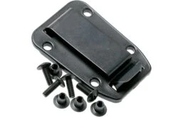 ESEE Model 4 Tactical Gunsmoke, Black Handle 4P-TG-B Con Funda + Clip -Tienda De Cuchillos EE ESEE 4P TGB 09 esee knives