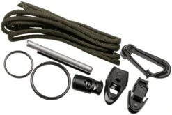 ESEE Izula Tactical Gunsmoke IZULA-TGK, Kit De Supervivencia Con Funda Y Yesquero -Tienda De Cuchillos EE IZULA TGK 08 esee knives