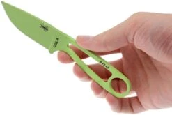 ESEE Izula Venom Green IZULA-VG Cuchillo De Cuello Con Funda Negra + Clip De Cinturón 7 ESEE Izula Venom Green IZULA-VG Cuchillo De Cuello Con Funda Negra + Clip De Cinturón -Tienda De Cuchillos EE IZULA VG 03 esee knives ee izula vg 03