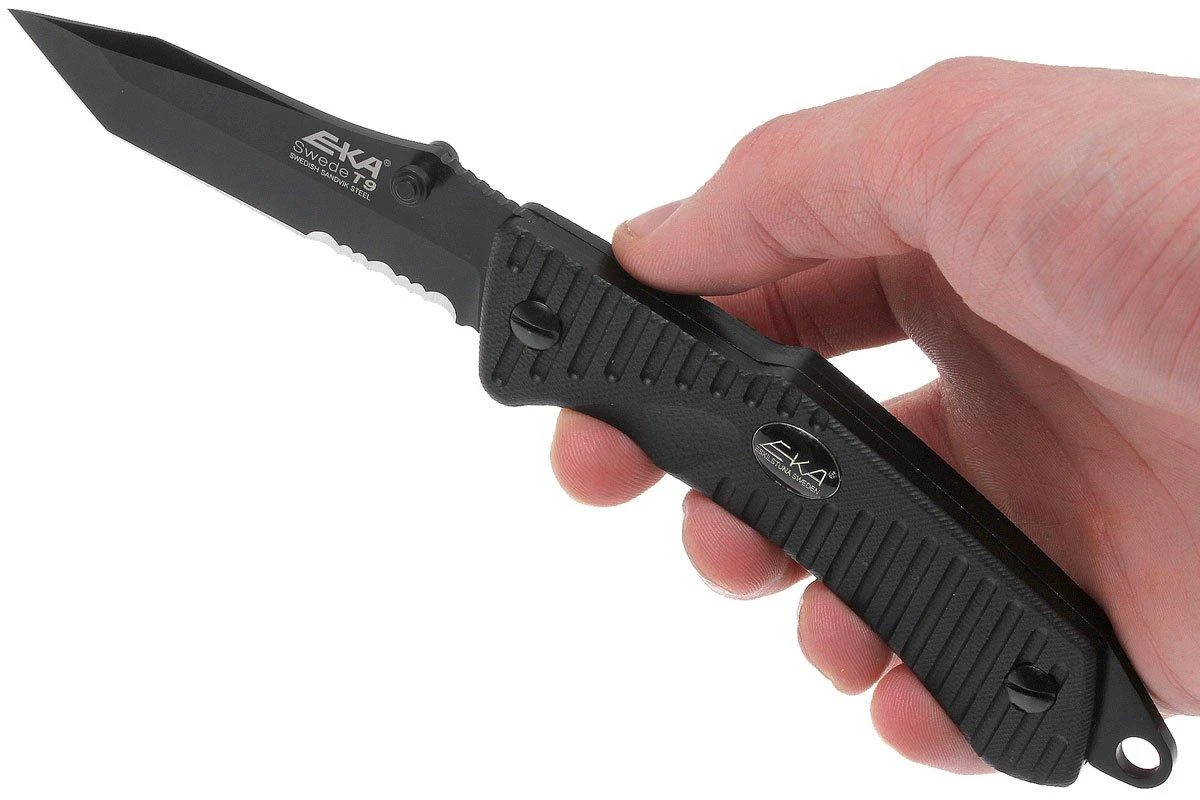 EKA Swede T9 Tanto, G10, Negro, 714201 9 EKA Swede T9 Tanto, G10, Negro, 714201 - Imagen 9