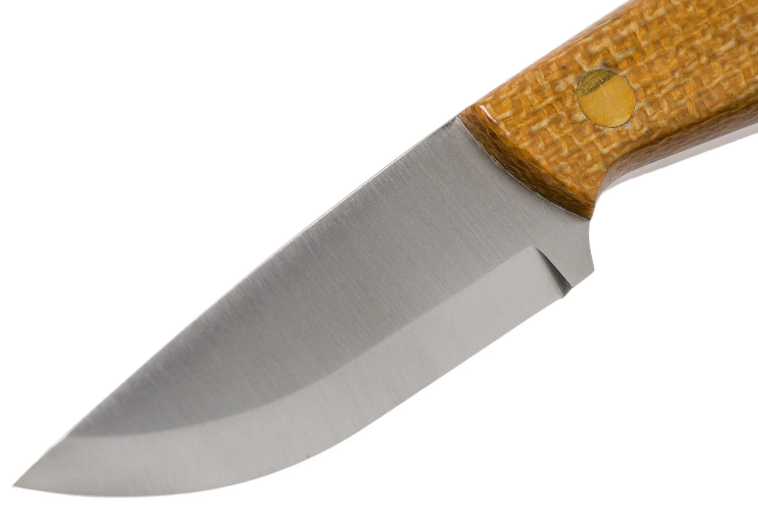 Brisa Necker 70, 001 Scandi Mustard Micarta, Cuchillo De Cuello 3 Brisa Necker 70, 001 Scandi Mustard Micarta, Cuchillo De Cuello - Imagen 3