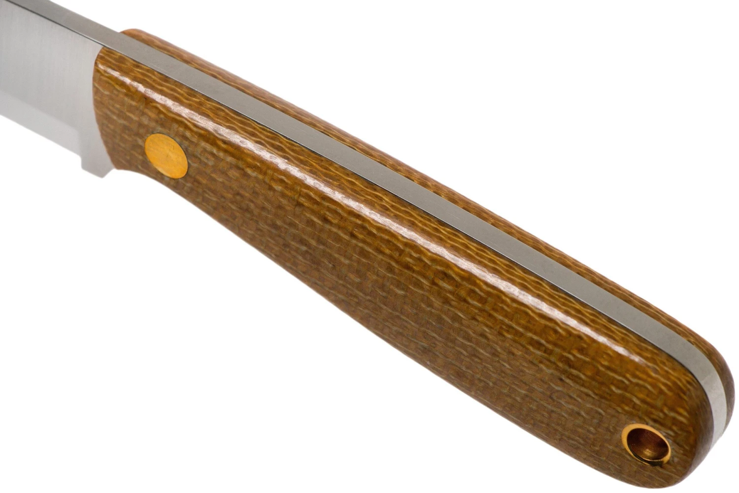 Brisa Necker 70, 001 Scandi Mustard Micarta, Cuchillo De Cuello 5 Brisa Necker 70, 001 Scandi Mustard Micarta, Cuchillo De Cuello - Imagen 5