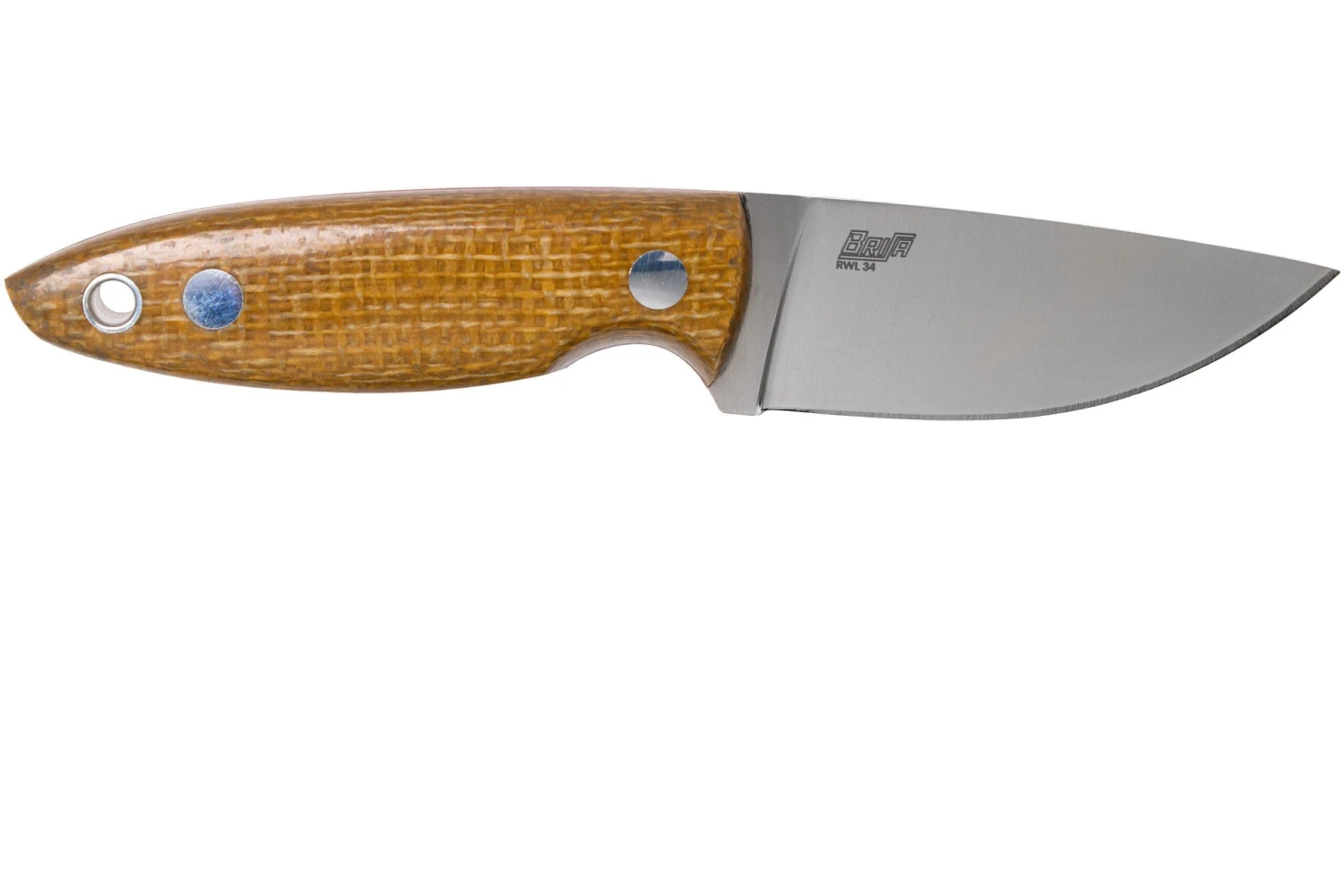 Brisa Scara 60 Mustard Micarta RWL34 23305 Cuchillo De Cuello 2 Brisa Scara 60 Mustard Micarta RWL34 23305 Cuchillo De Cuello - Imagen 2