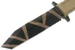 Extrema Ratio Fulcrum S, Desert Warfare 04.1000.0092/DW Cuchillo Fijo -Tienda De Cuchillos ER04 1000 0092 DW 03 extrema ratio