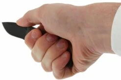 Extrema Ratio N.K.1 Cuchillo De Cuello, Negro -Tienda De Cuchillos ER123NK1BL 05 extrema ratio neck knife er123nk1bl d5