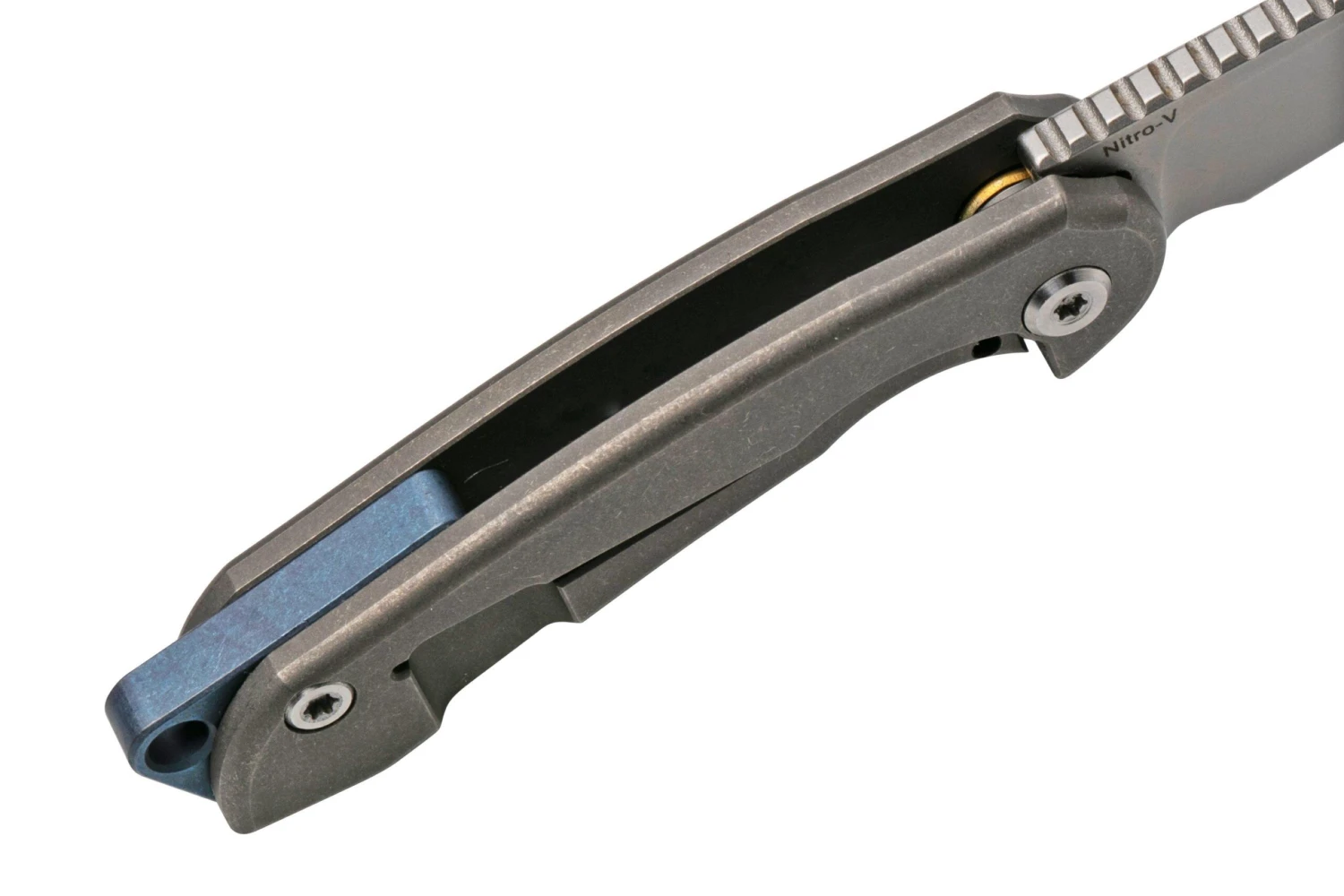 Ferrum Forge Micro Stinger Stonewashed Grey MCS-SW Navaja Llavero 6 Ferrum Forge Micro Stinger Stonewashed Grey MCS-SW Navaja Llavero - Imagen 6