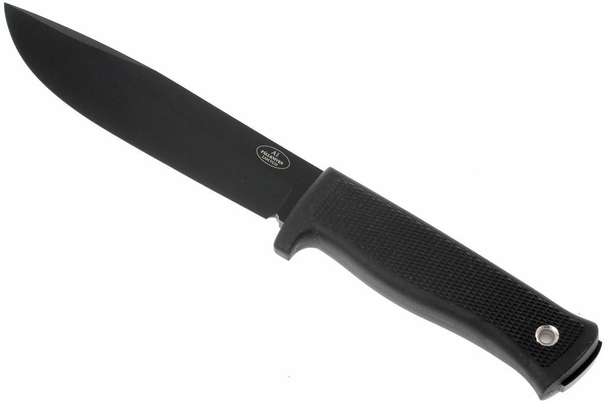 Fallkniven A1, Hoja Negra, Plástico Funda 1 Fallkniven A1, Hoja Negra, Plástico Funda