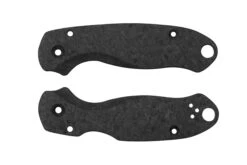 Flytanium Spyderco Para 3 Cachas, Lotus Shredded Carbonfiber