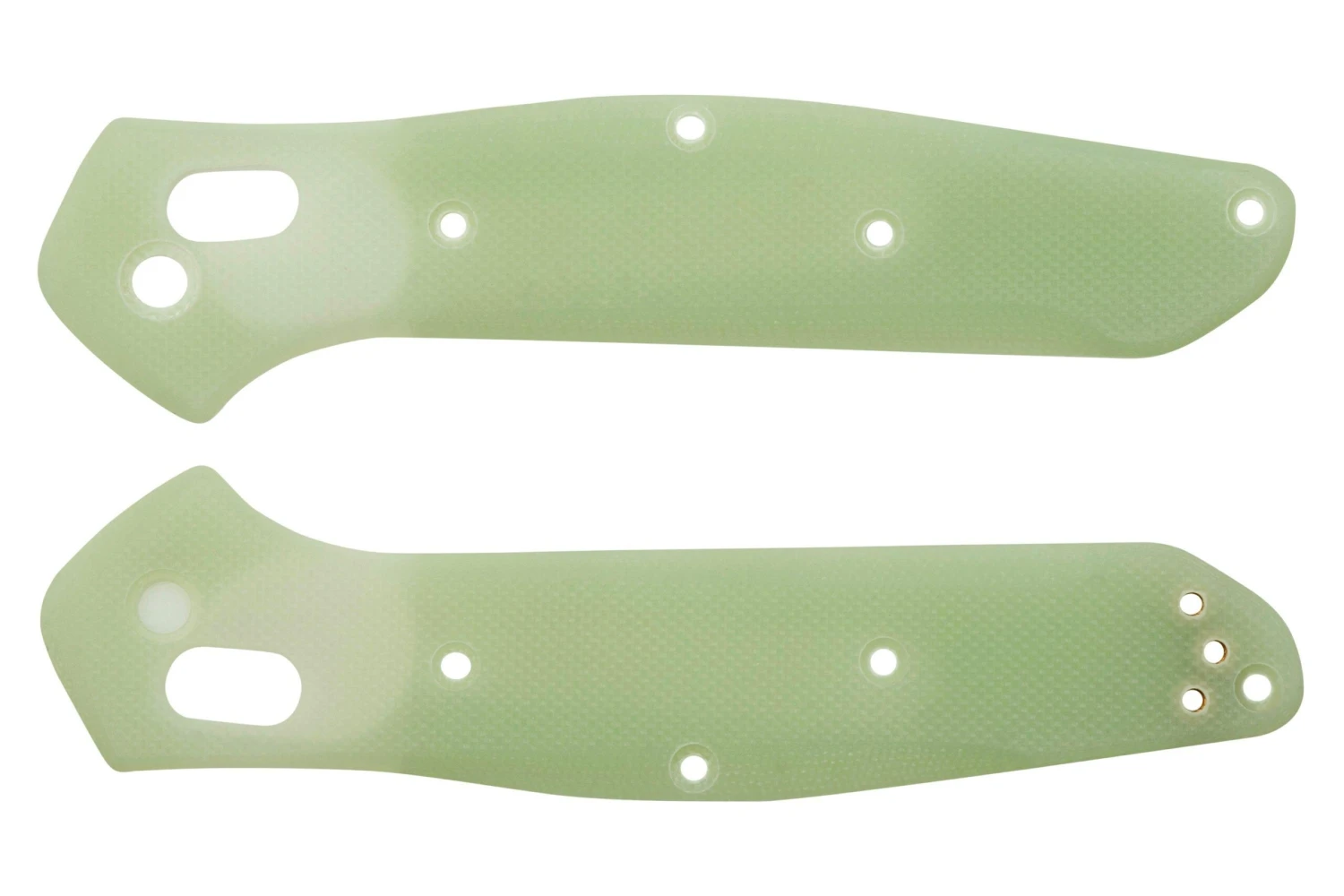 Flytanium Benchmade 940 Osborne Handle Kit FLY-1171NJ Jade G-10 Radar Scales, Titanium Hardware 1 Flytanium Benchmade 940 Osborne Handle Kit FLY-1171NJ Jade G-10 Radar Scales, Titanium Hardware