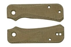 Flytanium Civivi Baby Banter FLY-1229GC Green Canvas Micarta Scales