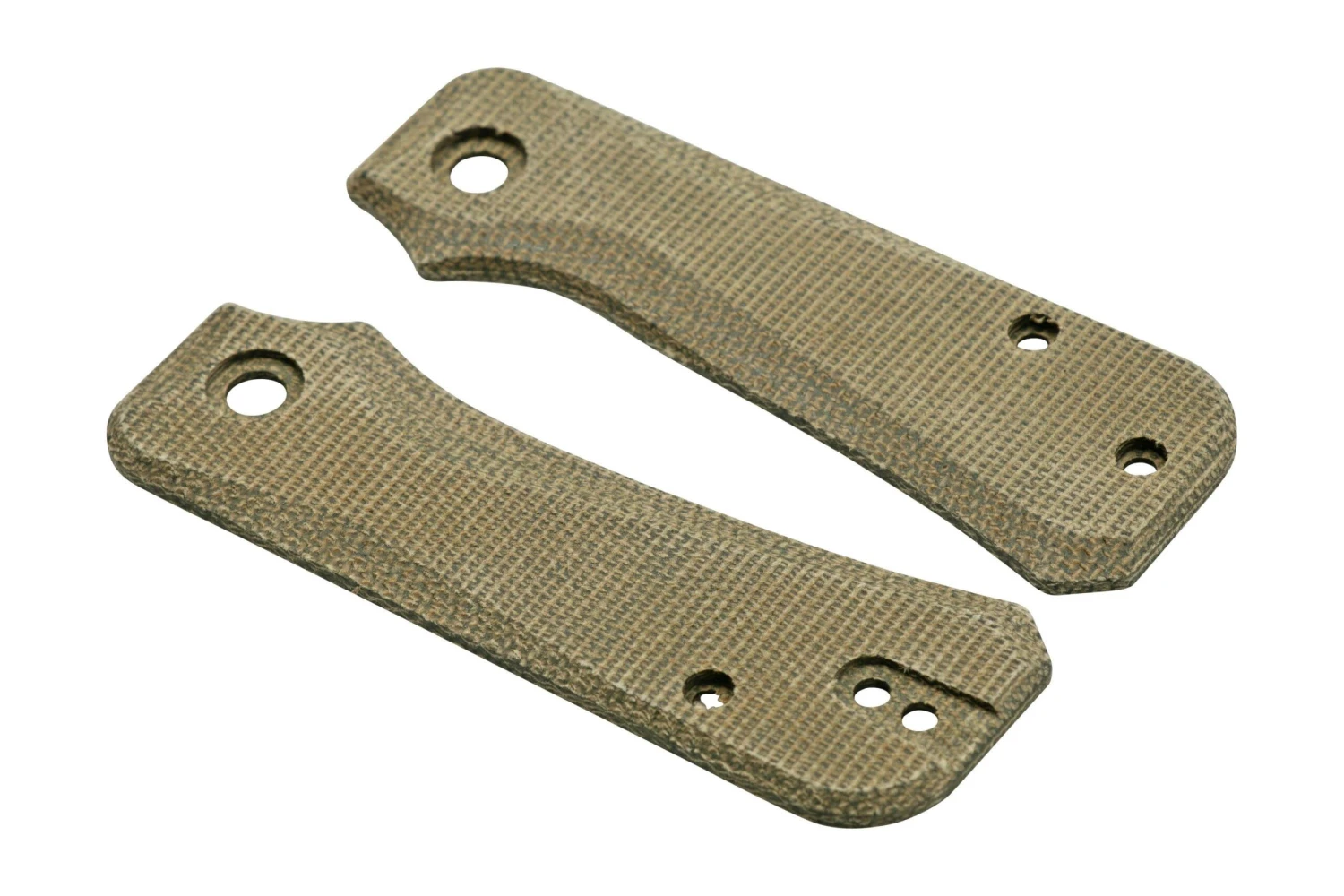 Flytanium Civivi Baby Banter FLY-1229GC Green Canvas Micarta Scales 2 Flytanium Civivi Baby Banter FLY-1229GC Green Canvas Micarta Scales - Imagen 2