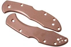 Flytanium Spyderco Delica Scales, Cobre