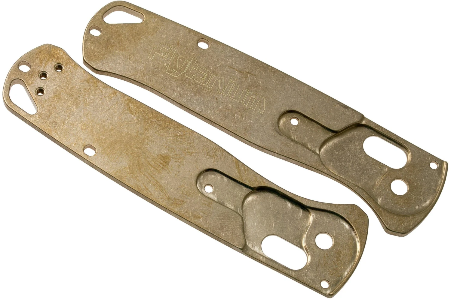 Flytanium Benchmade Bugout Scales, Latón 2 Flytanium Benchmade Bugout Scales, Latón - Imagen 2