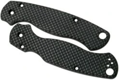 Flytanium Spyderco Paramilitary 2 Scales, Carbonfiber