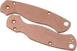 Flytanium Spyderco Paramilitary 2 Scales, Cobre