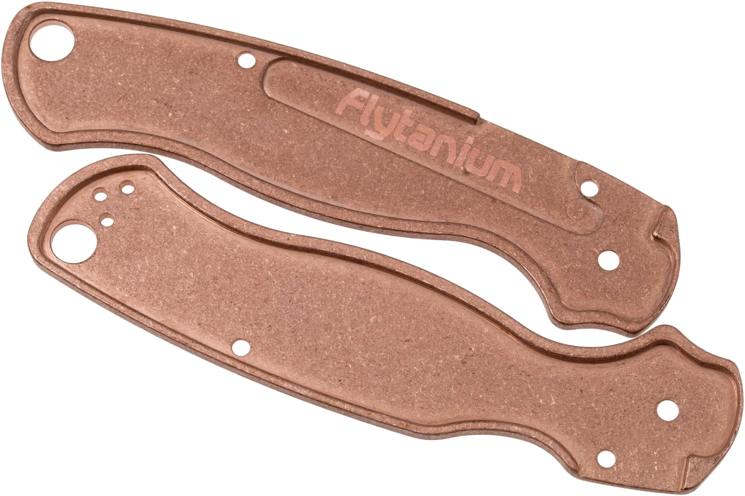 Flytanium Spyderco Paramilitary 2 Scales, Cobre 2 Flytanium Spyderco Paramilitary 2 Scales, Cobre - Imagen 2