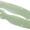 Flytanium Spyderco Paramilitary 2 Lotus Scales, Natural Jade G10