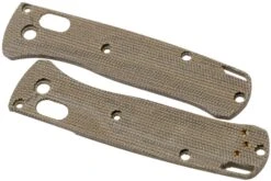 Flytanium Benchmade Mini-Bugout Scales Crossfade, Micarta Verde