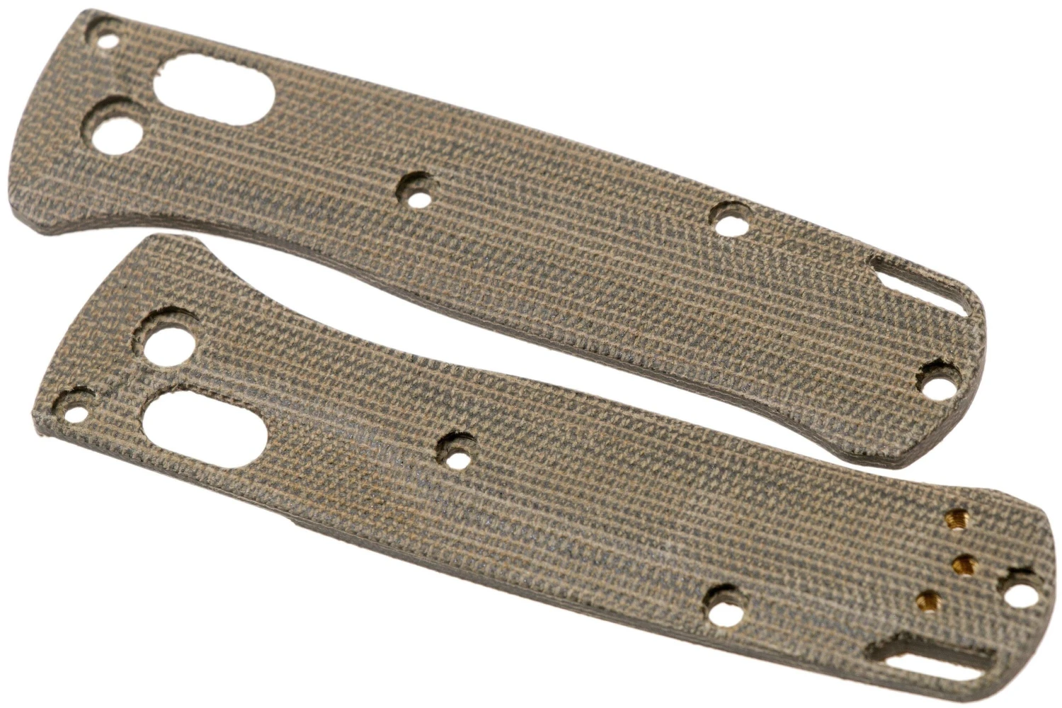 Flytanium Benchmade Mini-Bugout Scales Crossfade, Micarta Verde 1 Flytanium Benchmade Mini-Bugout Scales Crossfade, Micarta Verde