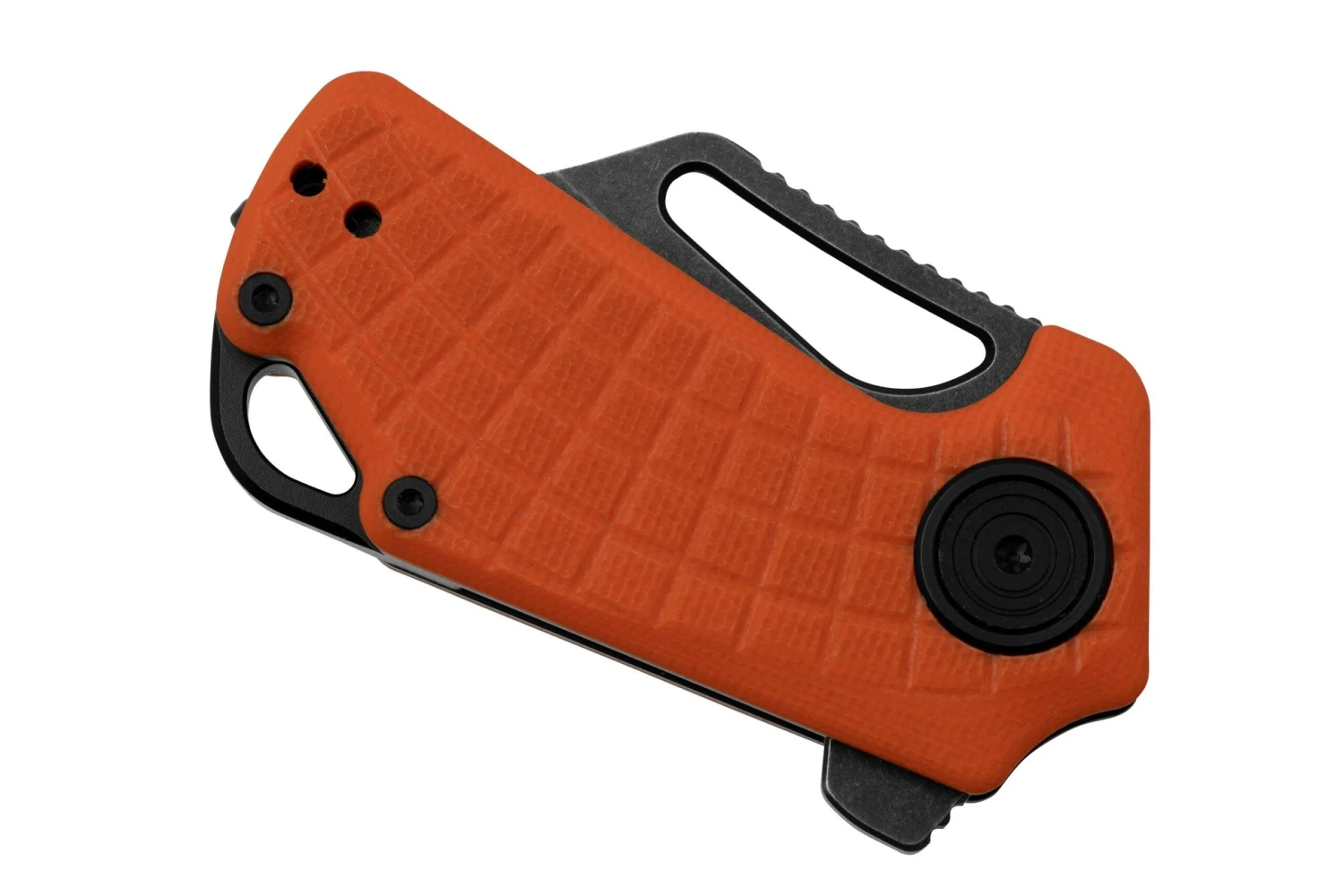 Black Fox Puck BF-761OR Blackwashed D2 Orange G10, Navaja 6 Black Fox Puck BF-761OR Blackwashed D2 Orange G10, Navaja - Imagen 6