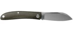 Fox Knives Livri FX-273 Green Canvas Micarta Navaja Slipjoint -Tienda De Cuchillos FOFX 273 02 fox knives