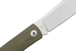 Fox Knives Livri FX-273 Green Canvas Micarta Navaja Slipjoint -Tienda De Cuchillos FOFX 273 05 foxknives