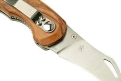 Fox Knives Spora Mushroom Satin Olive FX-409OL, Cuchillo Para Setas -Tienda De Cuchillos FOFX 409OL 07 foxknives