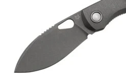 Fox Chilin FX-530-TIASW Acid Stonewashed M398, Grey Titanium Navaja, Diseño Jesper Voxnaes -Tienda De Cuchillos FOFX 530 TIASW 03 fox